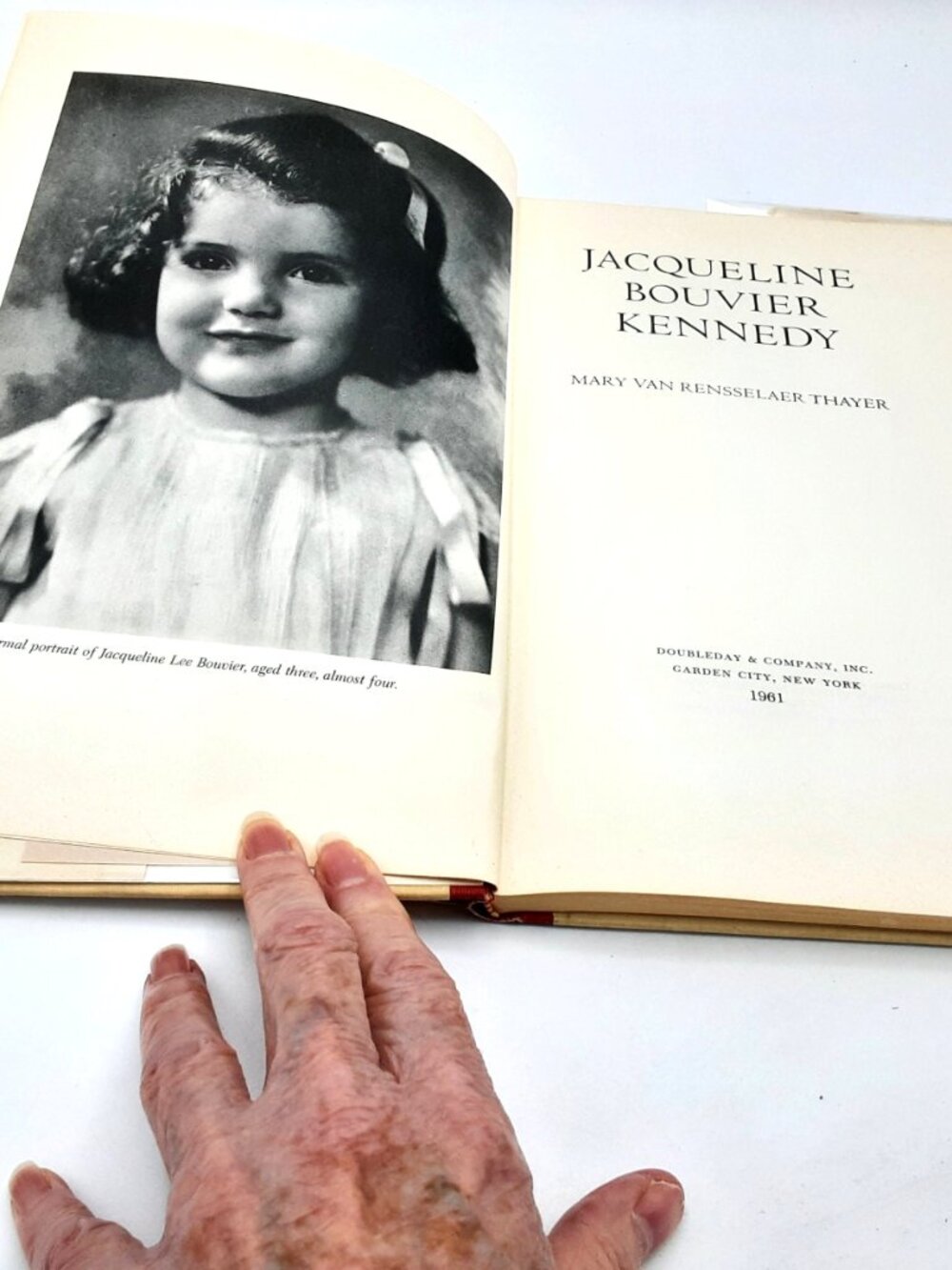 Jacqueline Bouvier Kennedy MARY VAN RENSSELAER THAYER 1961 HBDJ First Ed BONUS - Picture 4 of 5